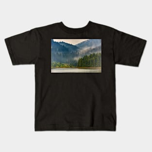 Lake Vidra in Romania Kids T-Shirt